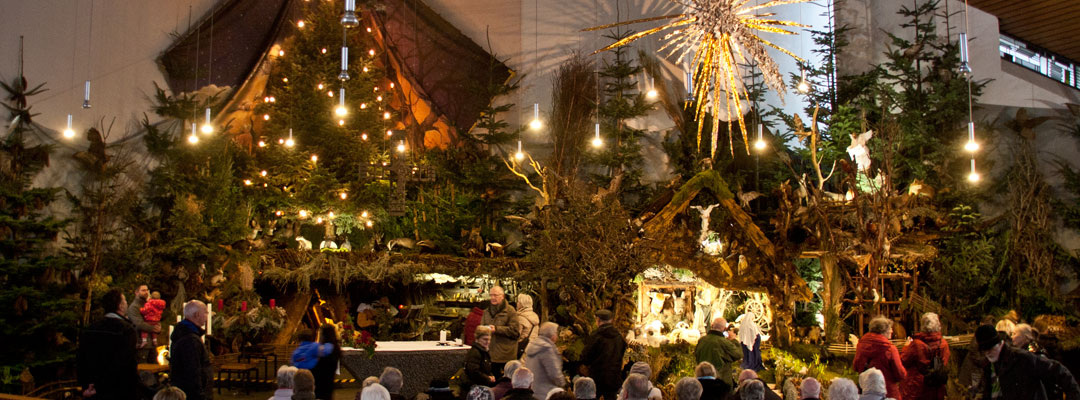 Weihnachtskrippe Monschau-Höfen - Eine einzigartige Krippe