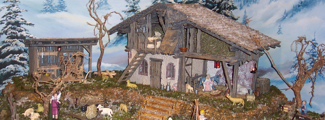 Krippenausstellung Monschau-Höfen - Kreative Hauskrippen-Ausstellung (Eifel)